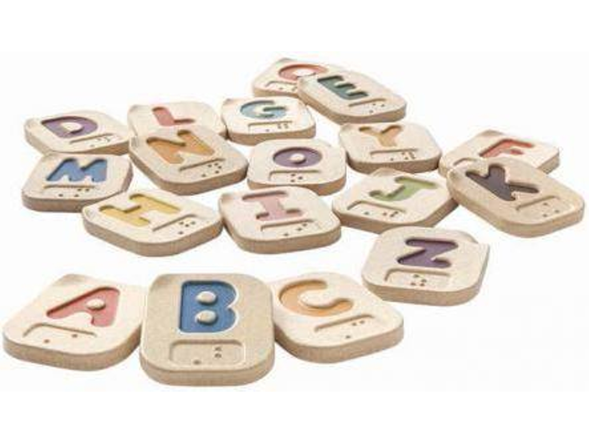 Alfabeto A - Z Braille PLAN TOYS Madera