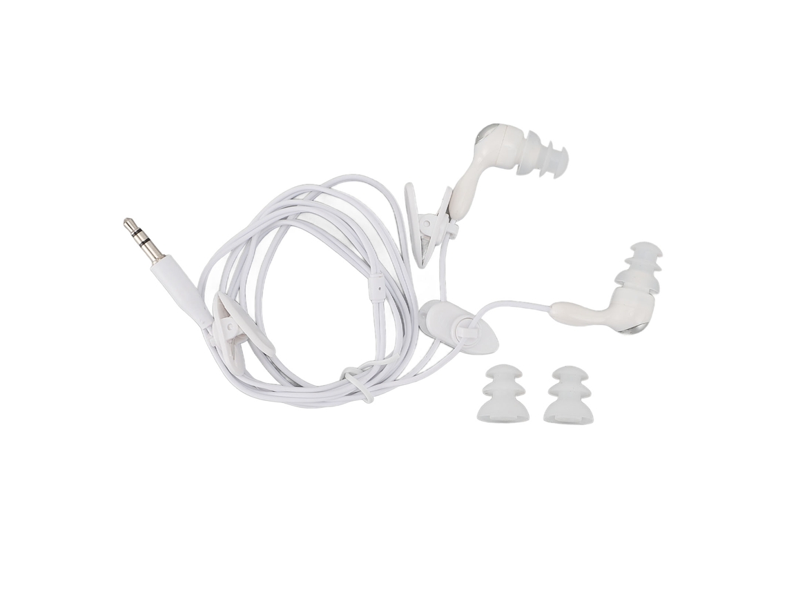 Auriculares Con Cable De 3,5 Mm, Resistentes Al Agua Ip68, Para Natación, Surf Y Deportes Subacuáticos.