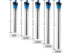 Calentador sumergible GOKOCO para protección, termostato de temperatura de acero inoxidable, calentamiento rápido, ahorro de energía.