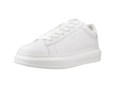 Zapatos Tablet de Hombre KARL LAGERFELD Kapri Mens Python Tecido Blanco (44)