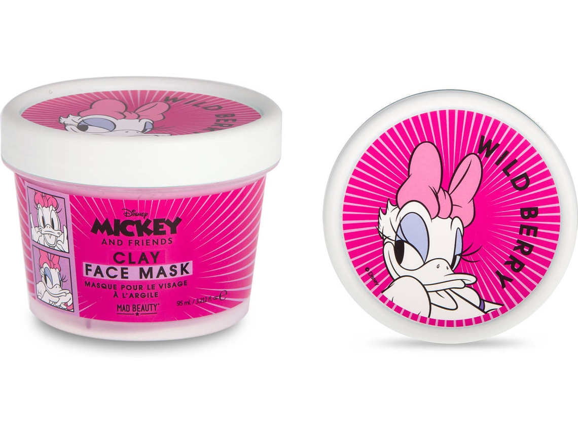 Mascarilla Facial MAD BEAUTY Argila Frutos Vermelhos Disney Daisy (95ml)