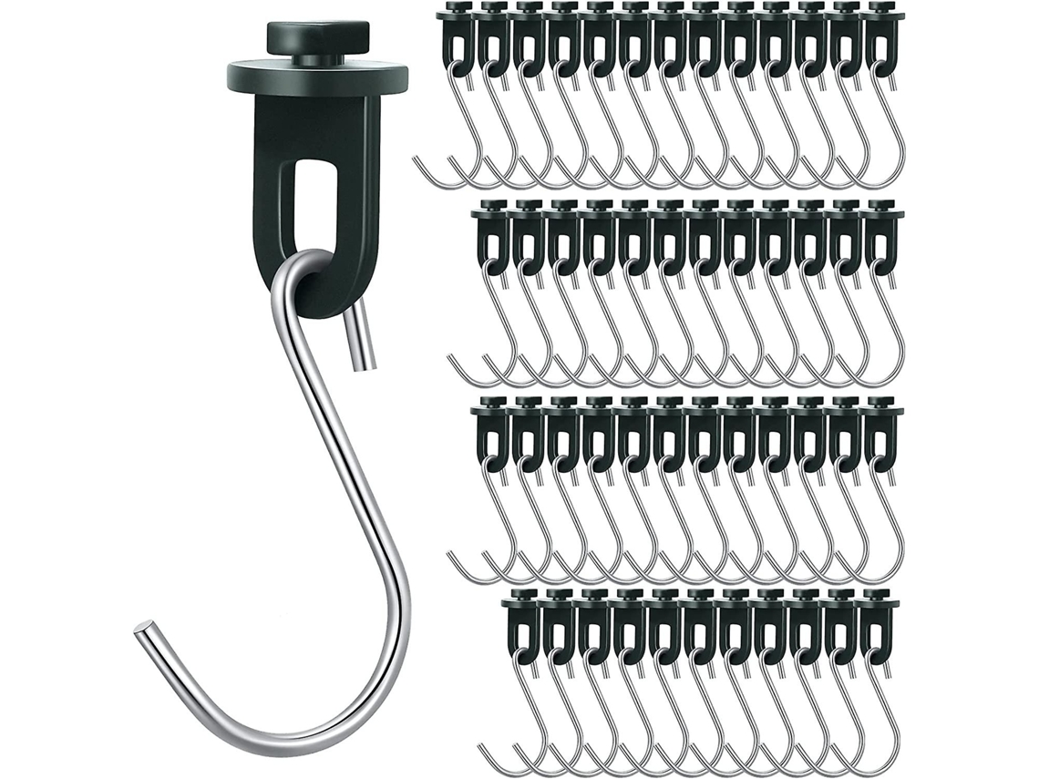 Rebe-50 Clips Y Ganchos S De Inoxidable Para Jardín, Clip De Invernadero Y Gancho Para Plantas Colgantes Al Aire Libre
