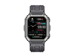Reloj inteligente militar para hombre, resistente al agua hasta 5 ATM, compatible con Android y iPhone, color negro Yizhood