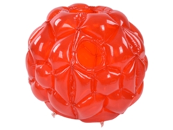 Pelota inflable portátil de 60 cm para juegos familiares.