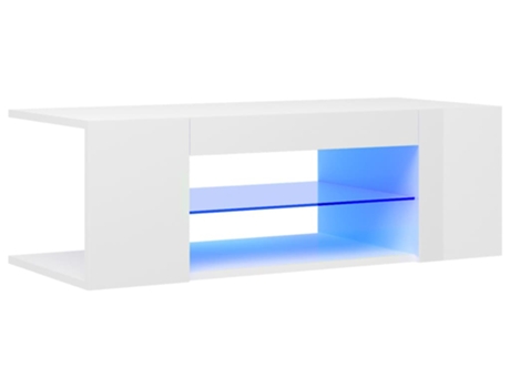 Mueble para la televisión VIDAXL Blanco Madera contrachapada (90x39x30 cm)