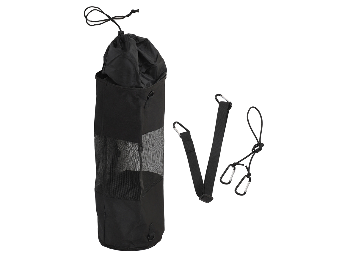 2026-bolsa De Basura Para Barco Con Malla Ventilada Resistente Al Desgaste Capacidad Grande Plegable Con Hebilla Ajustable Negro