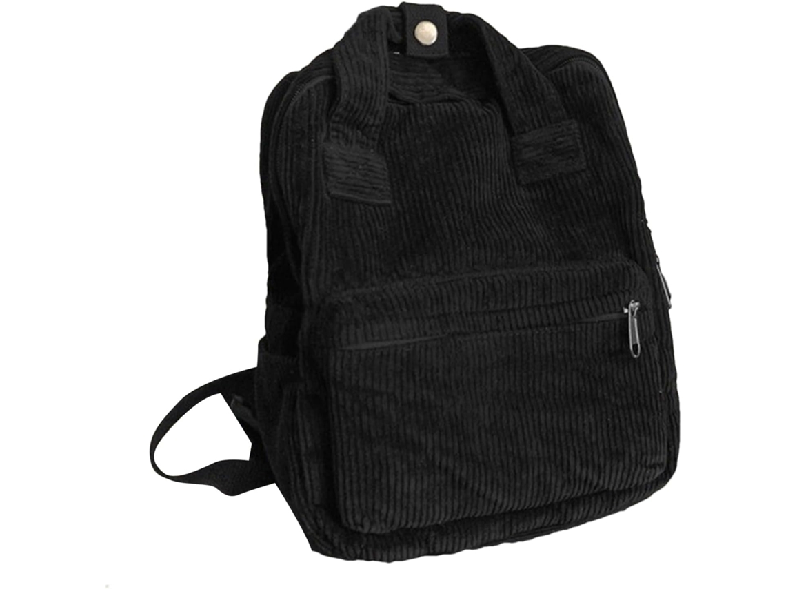 Mochila De Pana Para Portátil Con Asa, Bolso De Viaje Informal, Pequeña Capacidad, Para Viajes Escolares.