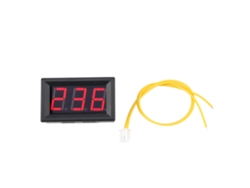 Voltímetro Digital De 0,56 Pulgadas Con Pantalla Led Roja, 70-380 V Ca, Dos Cables, Autoalimentado, Alta Precisión
