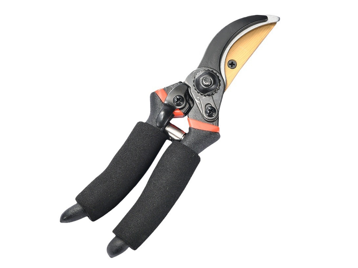 Tijeras de podar profesionales multiusos, hoja de acero de 65 mm