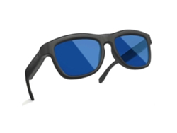 Gafas inteligentes GV-90 con IA para traducción, lentes sensibles al tacto que cambian de color, audio HD, compatibilidad con Bluetooth y funciones de música.