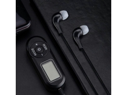 Radio portátil FM Walkman, mini radio digital con sintonizador, auriculares y pantalla LCD, radio de bolsillo para senderismo y running. GOKOCO
