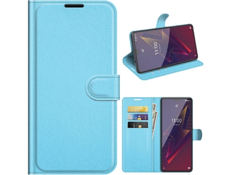 Carcasa Wiko Power U20 Livro Azul