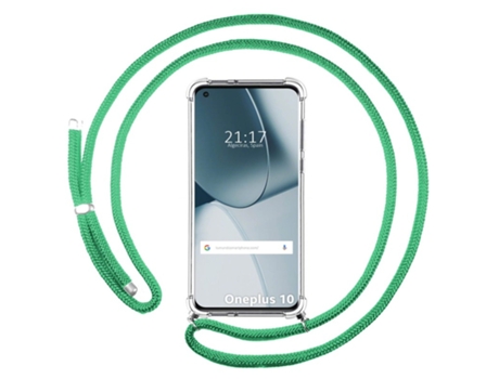 Carcasa OnePlus 10 5G TUMUNDOSMARTPHONE Colgante Verde