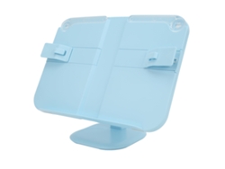 Estantería Elevable Portátil Multifuncional Azul Ajustable Para Libros Y Lectura Cómoda