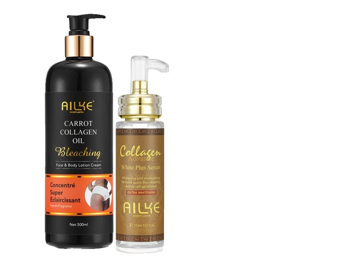 Crema aclaradora de piel, uso facial y corporal, nicotinamida, glutatión y colágeno 2 en 1 OEM