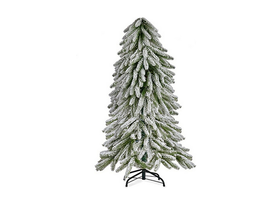 Árbol de Navidad Metal Blanco Verde Plástico (Ø 65 x 150 cm)