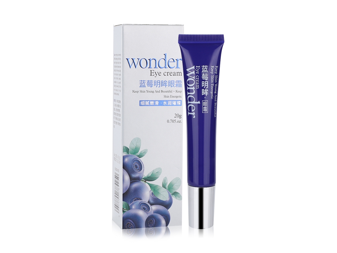 Crema De Ojos Antiedad Con Arándanos Rejuvenecedora Para Arrugas Y Firmado Essencia De Cuidado Ocular