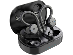 Micrófono Tws Estéreo Yizhood Bluetooth Negro