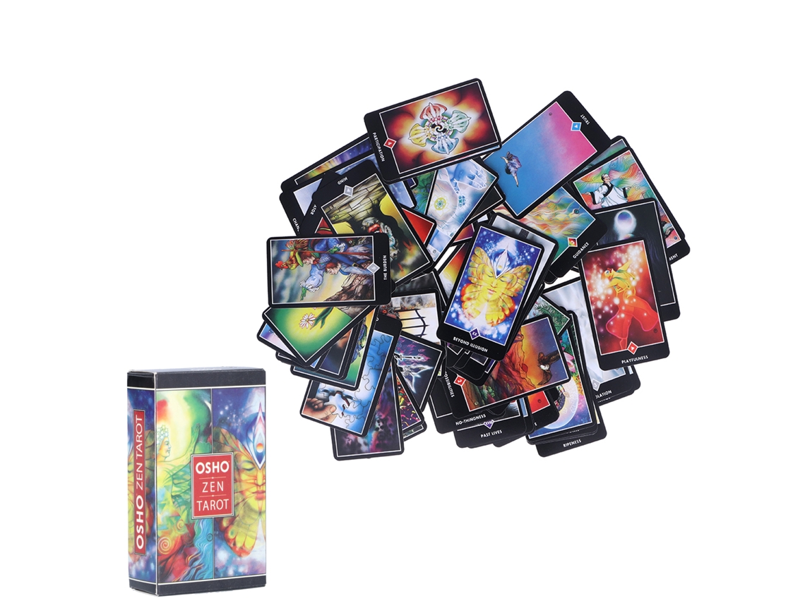 Ats-baraja De Tarot De 79 Cartas Para Adivinación Y Juego Interactivo En Idioma Inglés Juego De Mesa