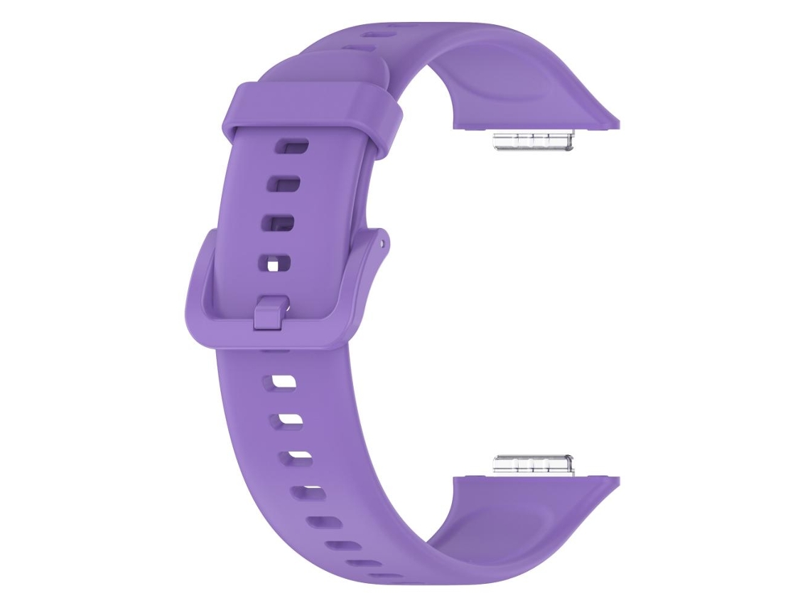 Pulseira De Substituição Em Silicone Suave Para Smart Watch Fit2 Roxo - Bandas E Pulseiras Inteligentes