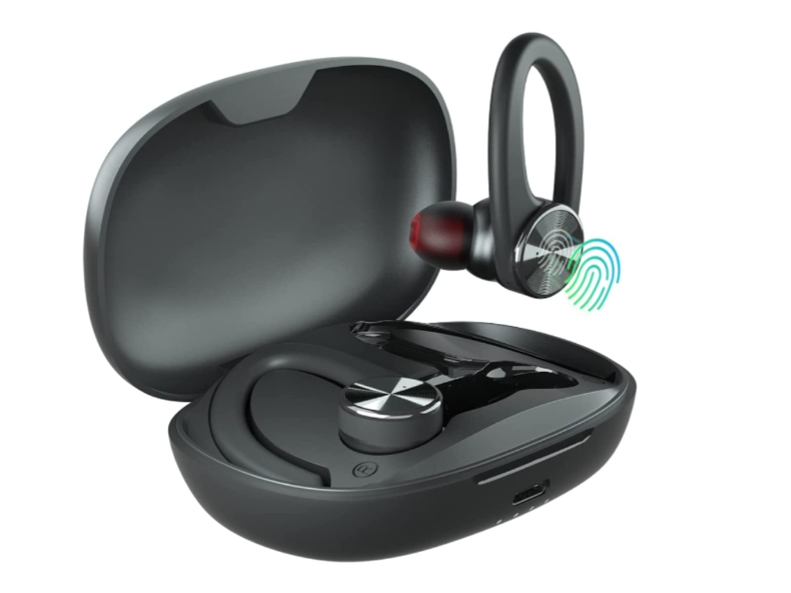 Earbuds Sem Fios Ios Yizhood Bluetooth Negro