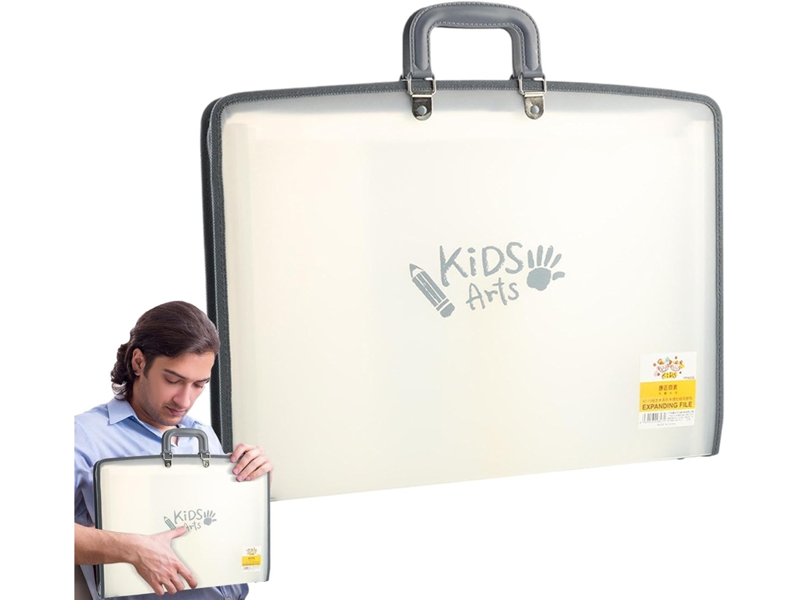 Organizador De Documentos Expandible Tipo Acordeón Con Cremallera Para Niños Y Niñas