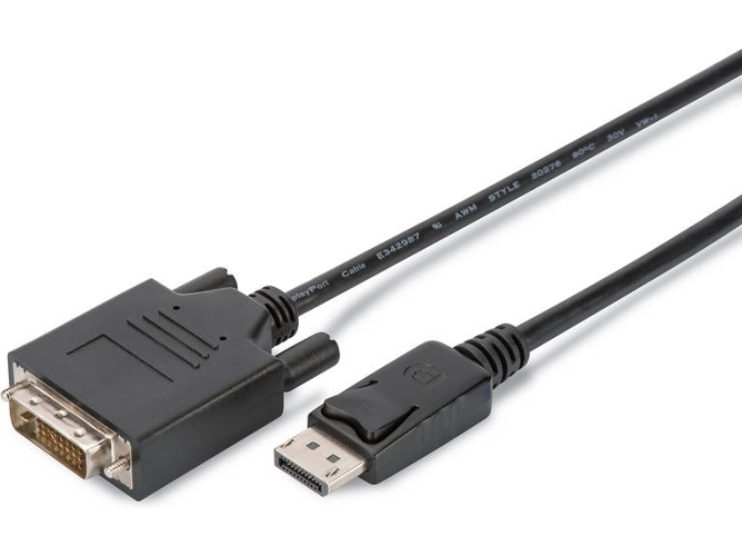 Adaptador de Cable de Vídeo ASSMANN ELECTRONIC (DisplayPort-DVI-I - 2 m)