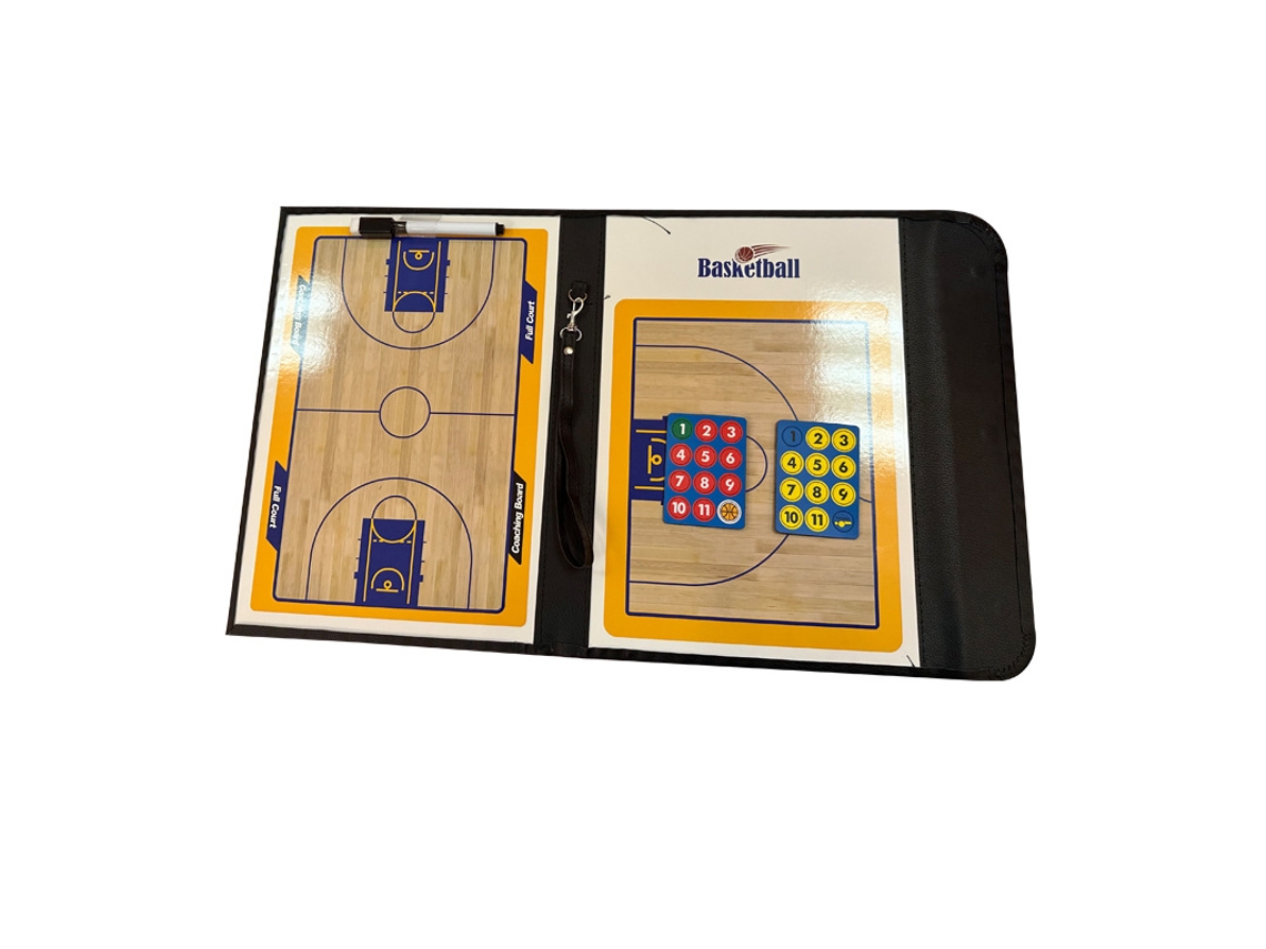 Pizarra magnética plegable para entrenamiento de baloncesto, portapapeles táctico para entrenadores - Digitallab