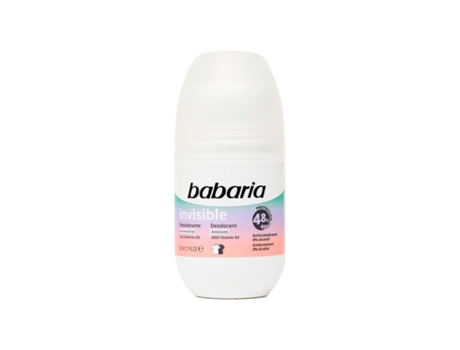 BABARIA Desodorizante Roll-On Efeito Invisível 50ml