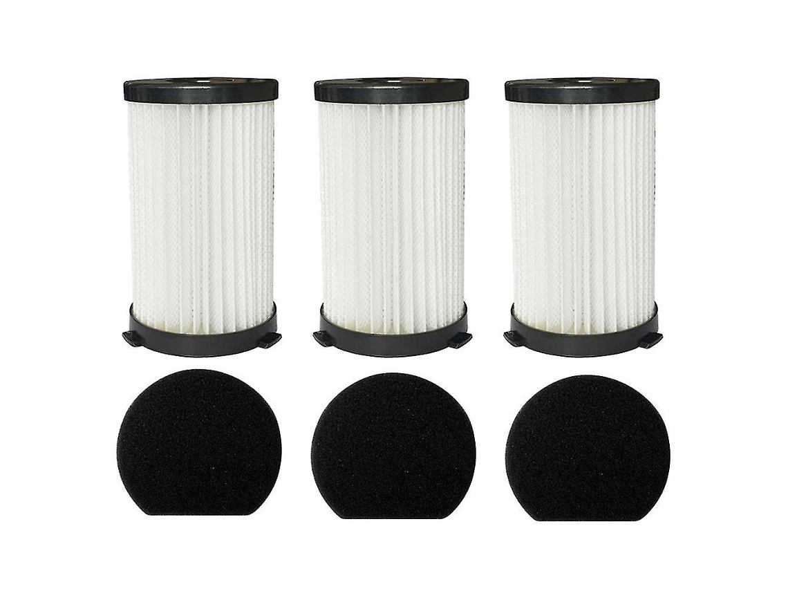 3 filtros HEPA compatibles con Moosoo D600 y Cecotec Thunderbrush 520.