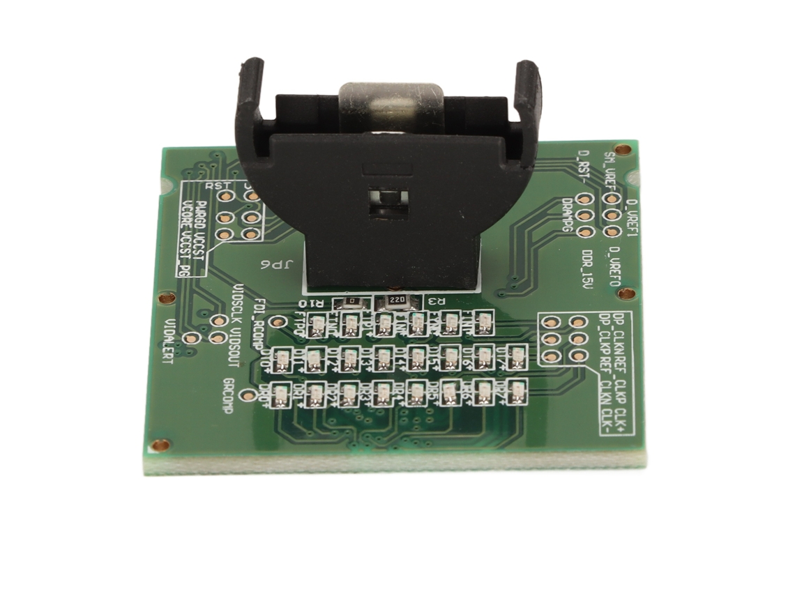 Tarjeta De Prueba De Cpu Para Placa Base De Escritorio Con Luz De Prueba, Interfaz Intel Lga1150