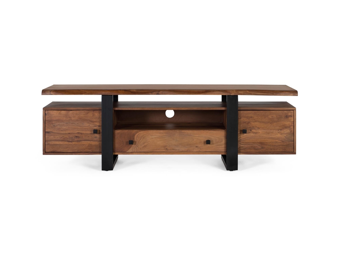 MUEBLE DE TV - AUDIO Marrón.GINER Y COLOMER 55x45x170