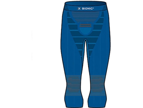 Pantalones Ajustados para Hombre X-BIONIC Energizer 4.0 Azul para Corrida (XXL)