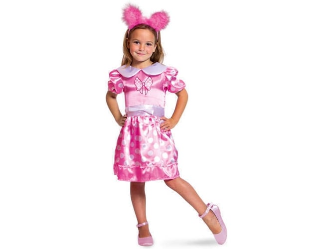 Disfraz de Niña MAX BERSINGER Princesa Rosa (Tam: 3-5 años)