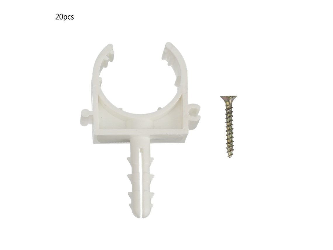 20 Abrazaderas En Forma De U Para Tuberías De Agua, Con Soporte De Tornillo, 32 Mm