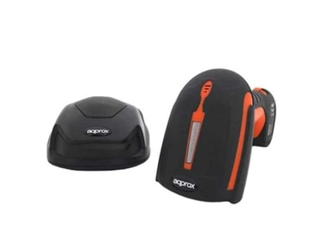 Lector Códigos de Barras APPROX appLS18I (Bluetooth - Bluetooth 5.1 - Negro/Rojo)