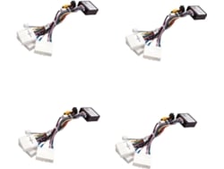 Cable Adaptador 4x Para Estéreo De Coche Android De 16 Pines