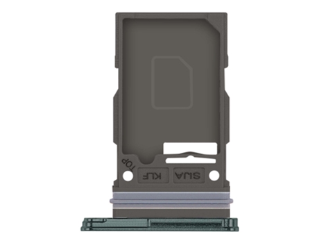 Bandeja Tarjeta SIM de Repuesto para Samsung Galaxy S22 Plus verde CLAPPIO