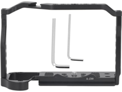 Jaula De Aleación De Aluminio Para Cámara Dslr Z30, Tornillos De 1/4 De Pulgada Y 3/8 De Pulgada.