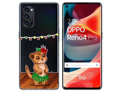 Carcasa Oppo Reno 4 Pro 5G TUMUNDOSMARTPHONE Dibujos Transparente