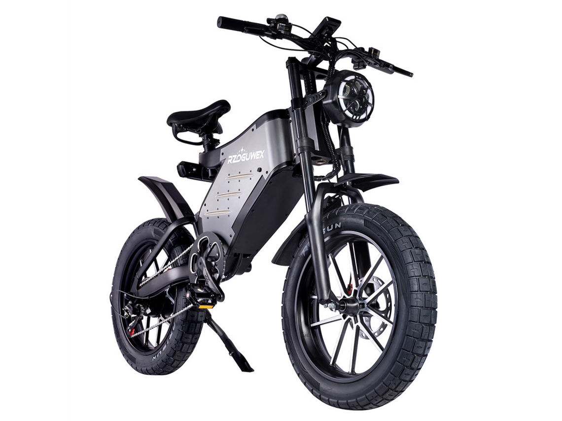 Bicicleta eléctrica plegable Nx 1000 W, 48 V, 12,8 Ah, 40 km/h, 64 km, aplicación Mihogo