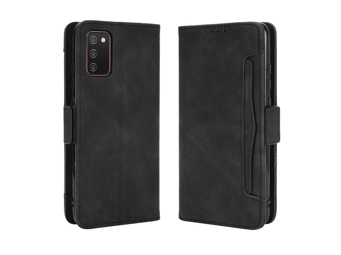Funda Para Samsung Galaxy A02s, Ajustable, Extraíble, Con Tarjetero, Cierre Magnético, De Piel Tipo Cartera.