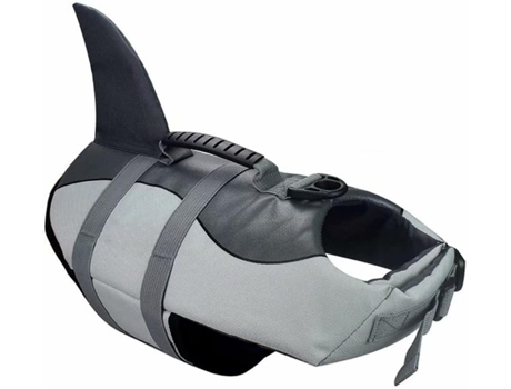 Bañadores para Perros - Bañador Shark Dog - Talla M - Accesorios Piscina ZMDECQNA