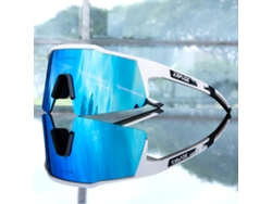 (estilo 3) Gafas De Ciclismo, Lentes De Polímero Negro Con Protección Uv400, Montura Tr-90