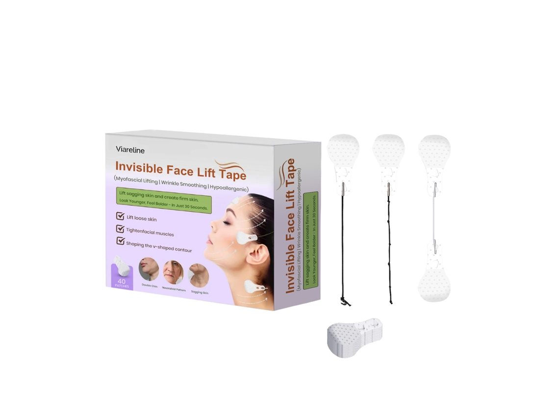 Parche invisible para lifting facial