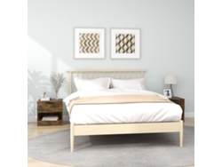 Mesitas de Noche LOVELY HOME Mesinha 2 Pcs Derivados de Madeira Carvalho Fumado