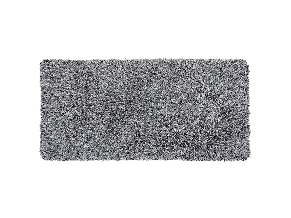 Alfombra BELIANI Cide de Poliéster Negro 80x150