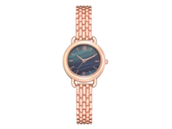 Reloj De Pulsera De Cuarzo Gaiety Para Mujer Con Correa De Aleación Verde.
