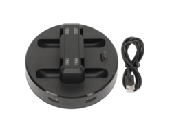 Base De Carga Para Mando Doble Con Protección Inteligente Y Diseño Compacto.