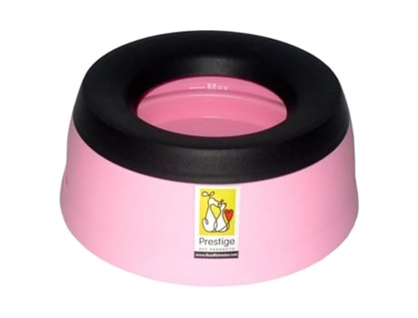 Road Refresher Bebedero de mascotas antiderrames pequeño rosa